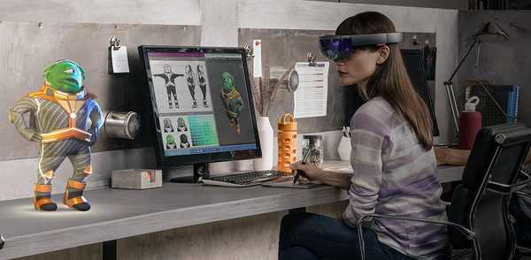 Kacamata Microsoft HoloLens akan dirilis untuk pengembang pada awal 2016 dengan harga $ 3.000