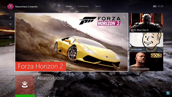 Rilis resmi dasbor baru untuk Xbox One