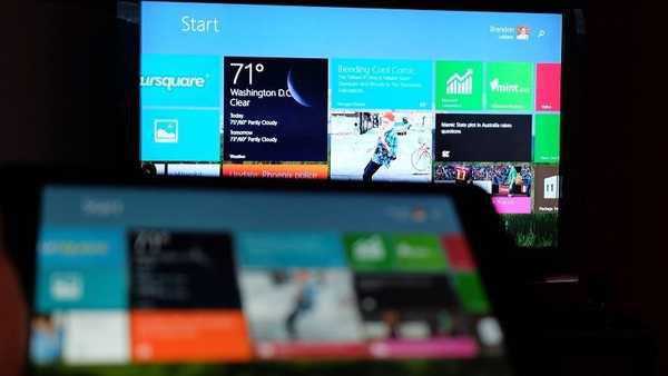 Připojte notebook nebo tablet s Windows k televizoru nebo monitoru. Mohly by vzniknout potíže?