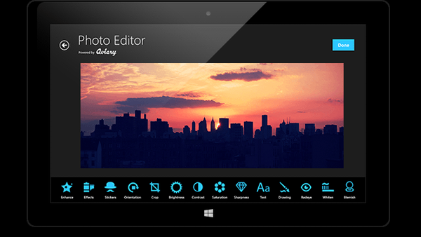 Photo Editor by Aviary pro Windows 8 a RT