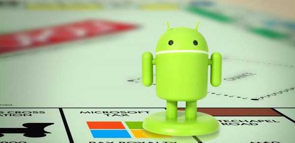 Smartphone Android menggunakan 200 paten Microsoft