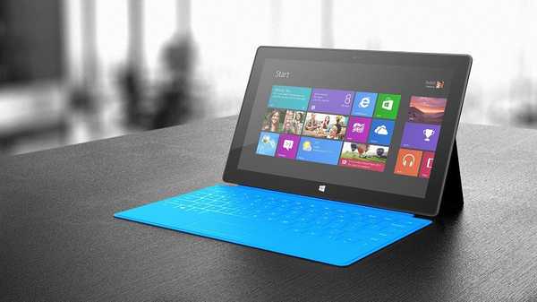 Surface RT - найпоширеніше пристрій з Windows 8 / RT
