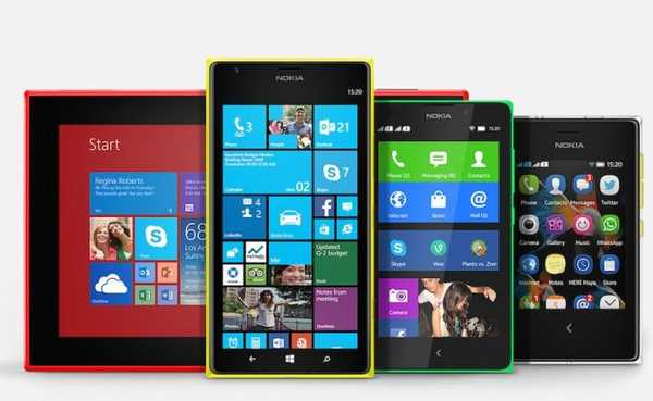 Powodzenia, sprzedaż urządzeń mobilnych Microsoft Nokia spadła o 30%