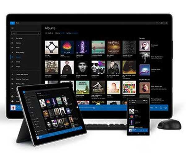 Vydáno Groove Music Big pro Windows 10 Mobile