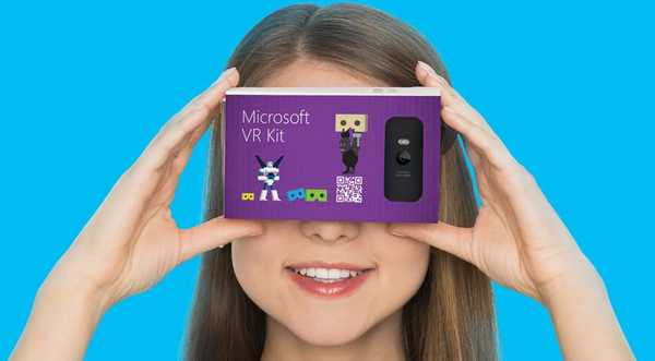 Sada VR - odpoveď spoločnosti Microsoft na kartón Google