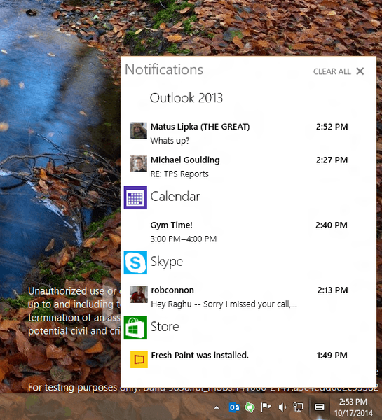 A Windows 10 műszaki előnézete a 9860-as letöltésre kész