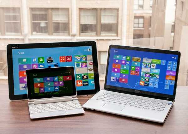 Windows 8.1 bude bezplatnou aktualizací a aplikace Surface RT a Surface Pro získají opravy