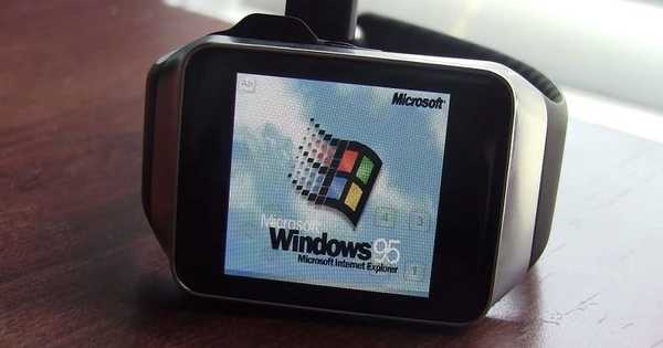 A Windows 95 csuklóján a Gear Live és az Android Wear (Video) segítségével