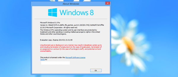 Windows Blue називатиметься Windows 8.1, а не Windows 9