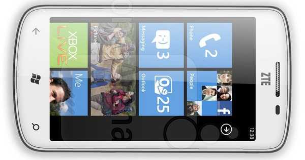 ZTE випустить смартфон з Windows Phone після угоди Nokia-Microsoft