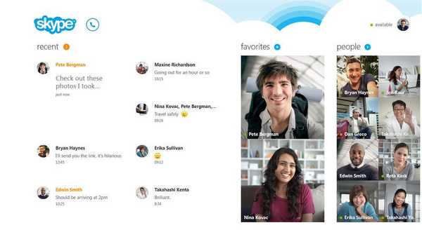 Skype za Windows 8 bit će dostupan 26. listopada